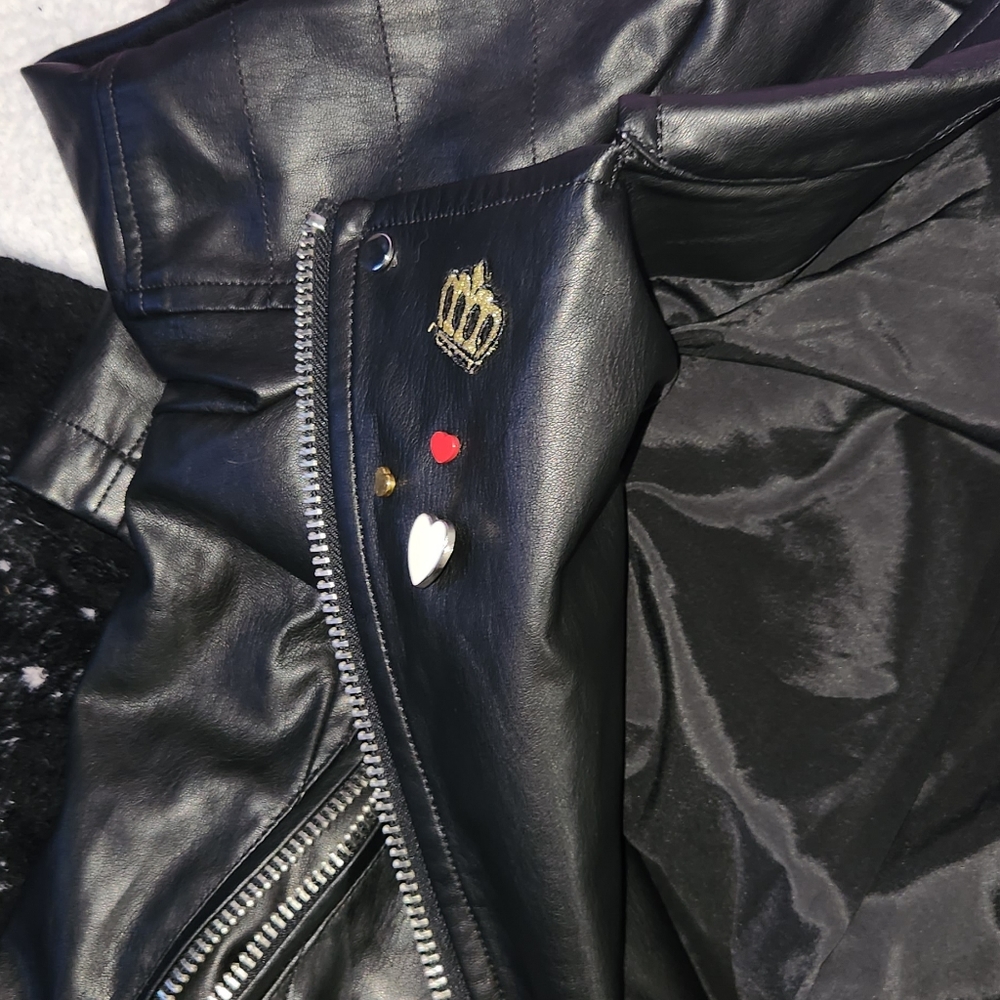 A leather jacket